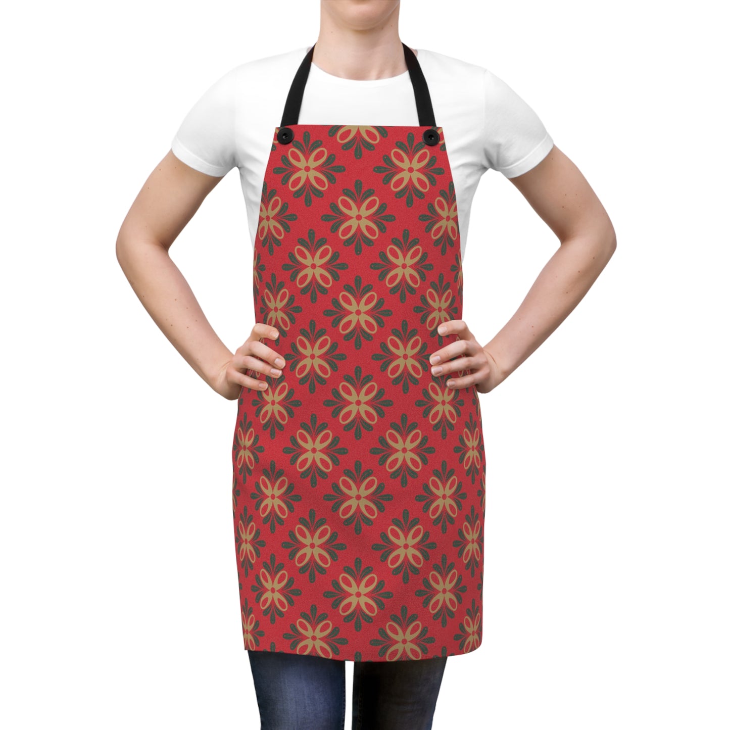 Holiday Patterned Apron