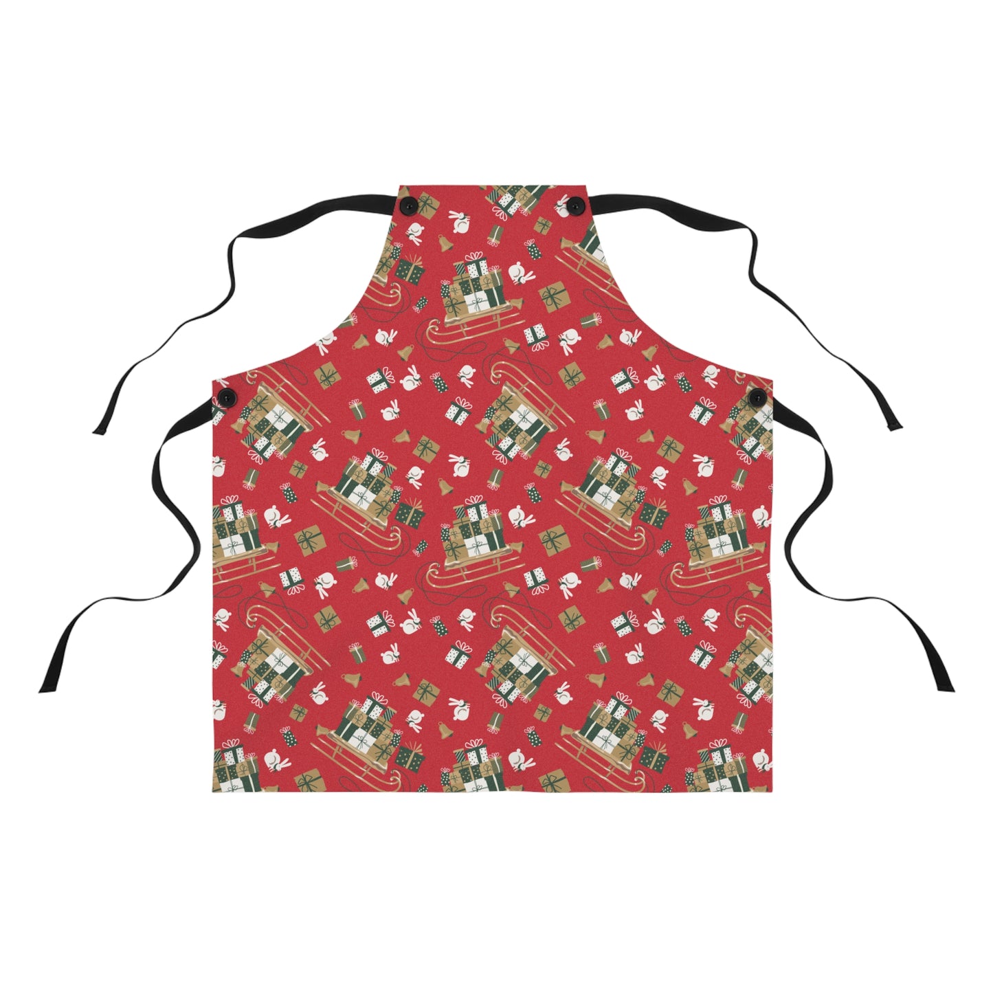 Holiday Sleigh Apron