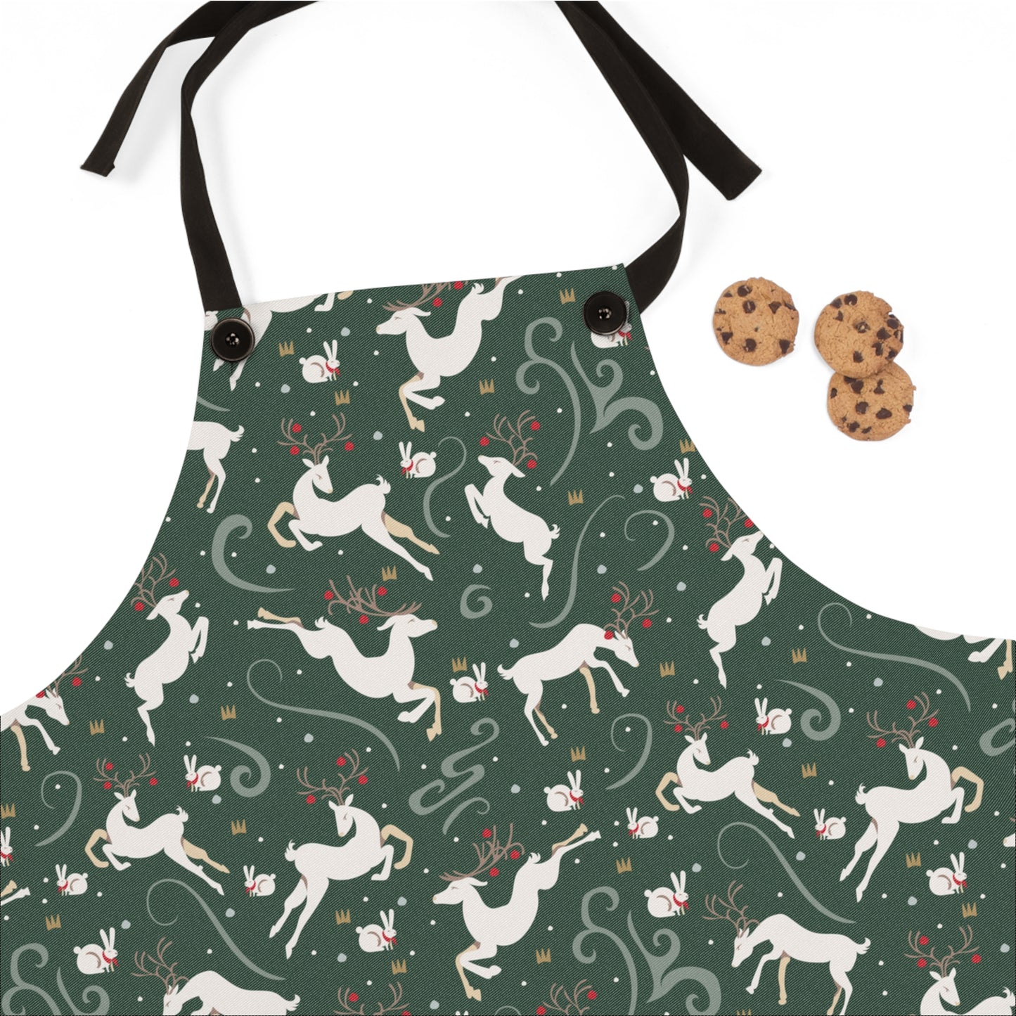 Holiday Reindeer Apron