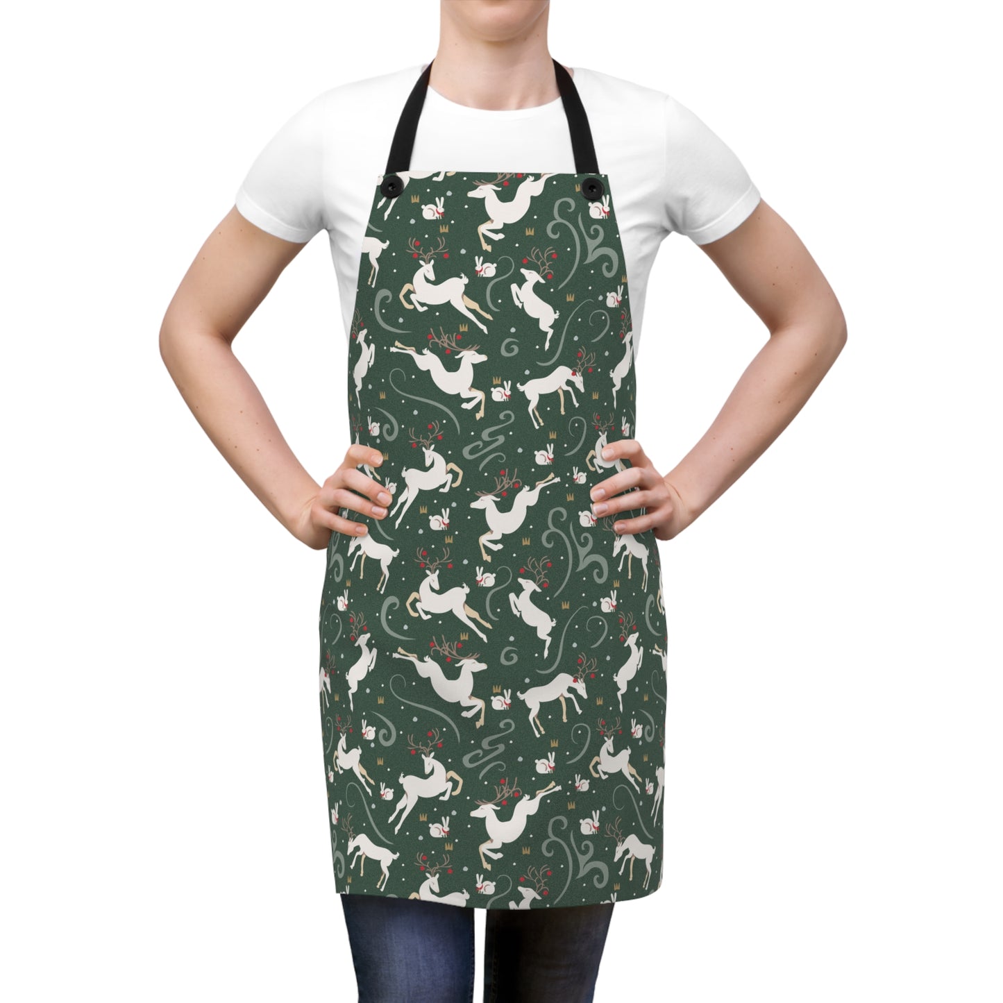 Holiday Reindeer Apron