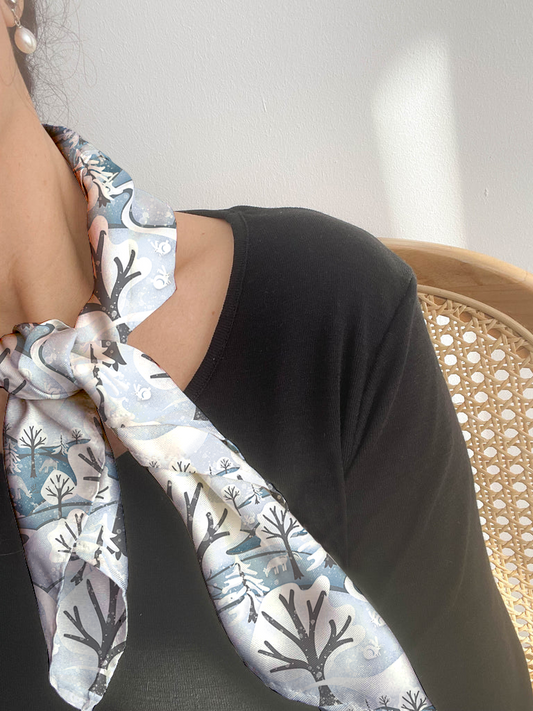 Winter's Frozen Forest