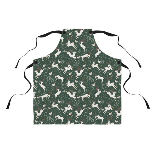 Holiday Reindeer Apron