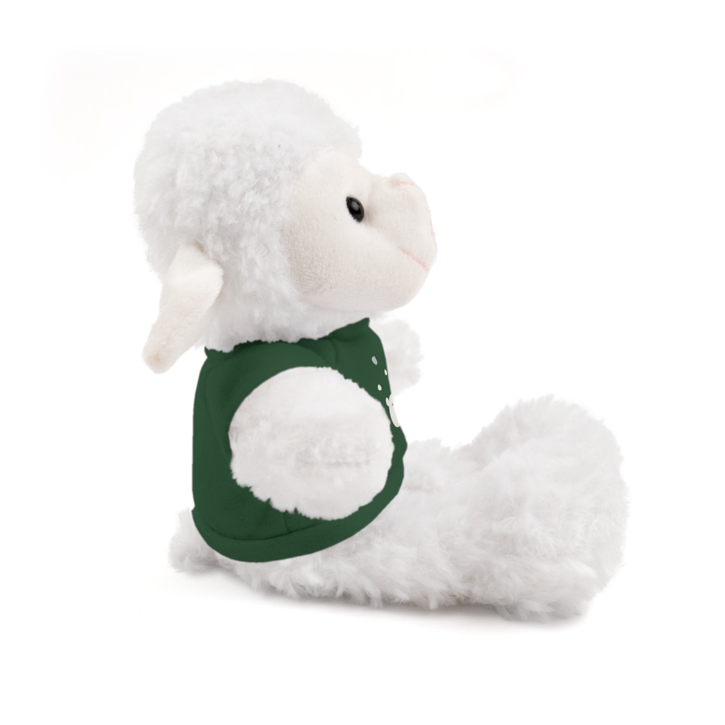 Adorable Plush Bear or Sheep with Snow Bunny Tee Shirt