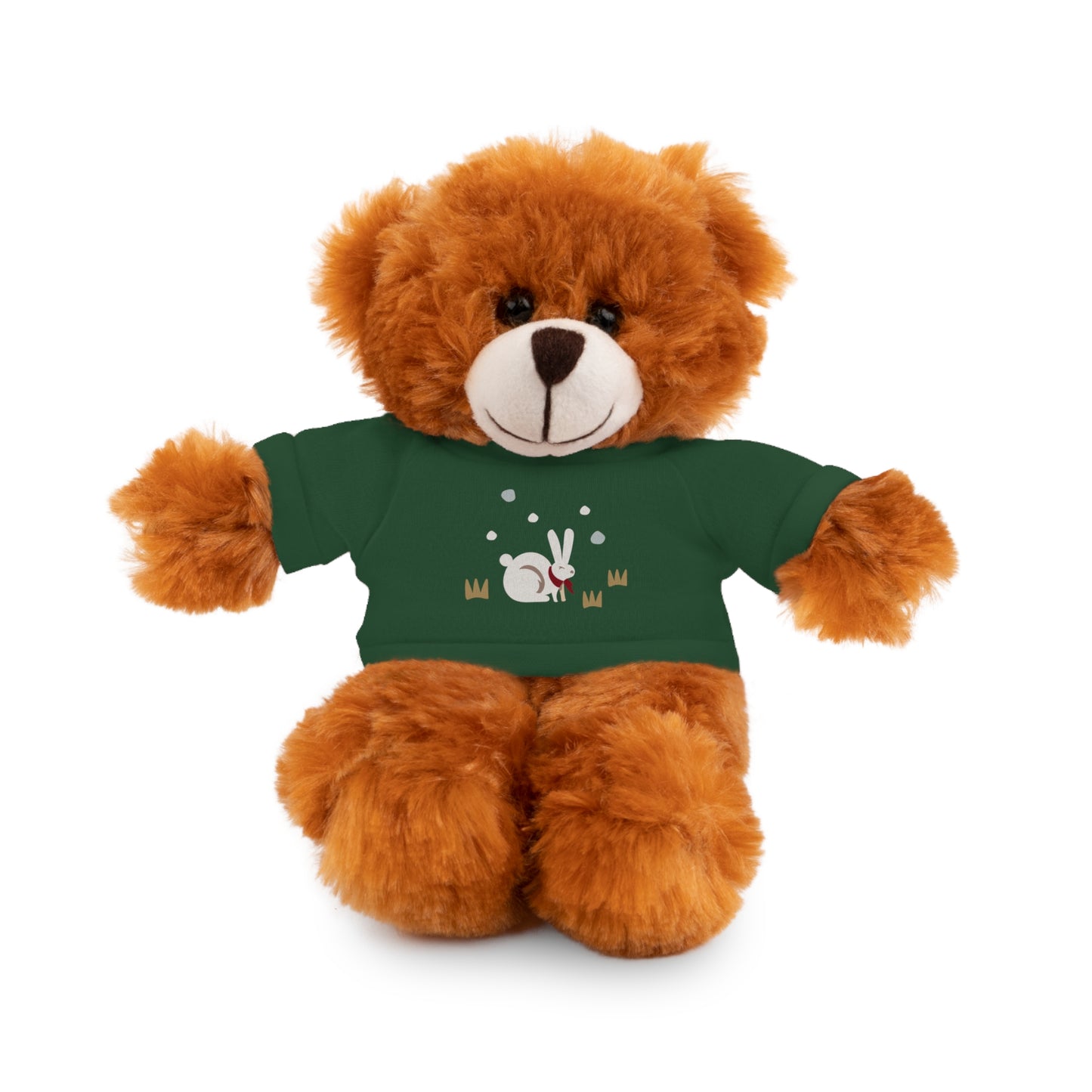 Adorable Plush Bear or Sheep with Snow Bunny Tee Shirt