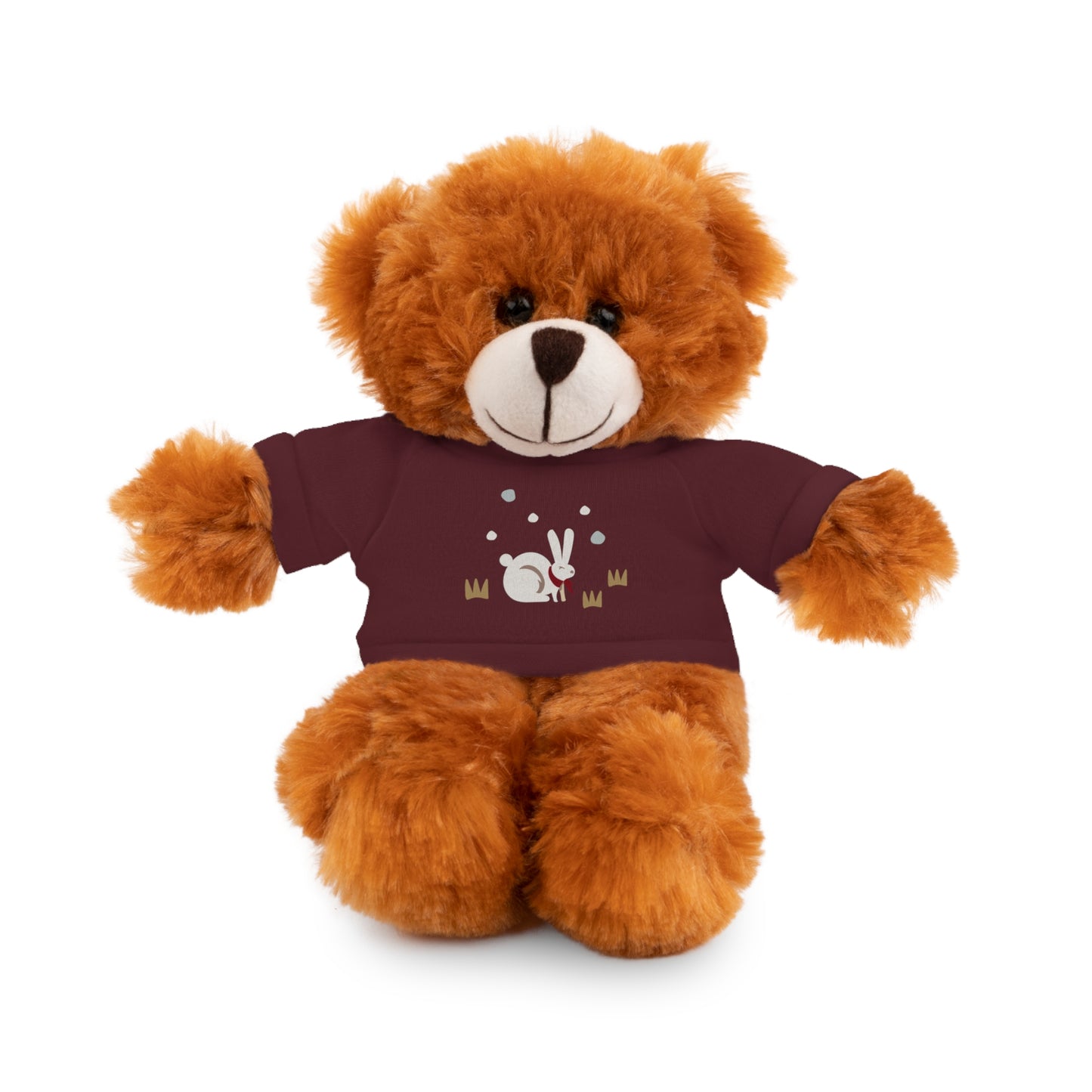 Adorable Plush Bear or Sheep with Snow Bunny Tee Shirt