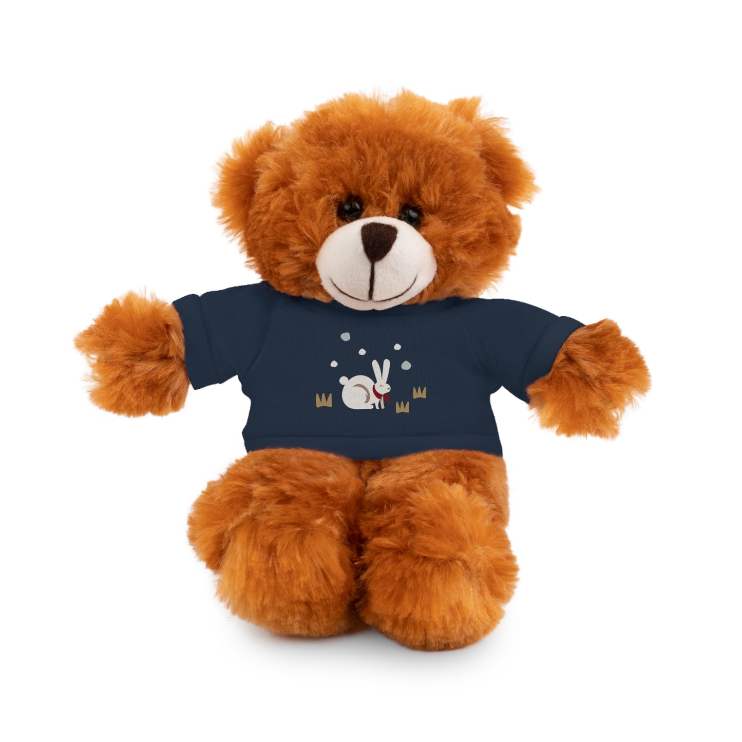 Adorable Plush Bear or Sheep with Snow Bunny Tee Shirt