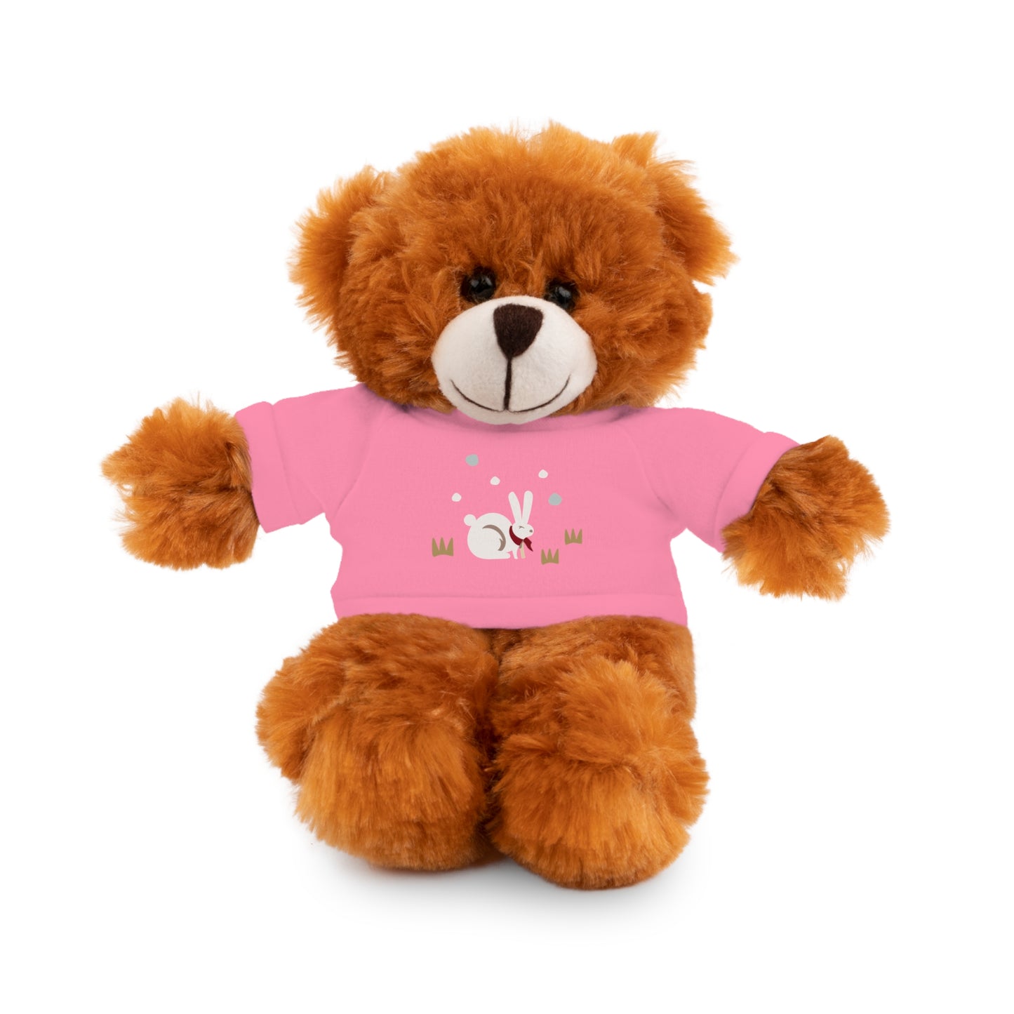 Adorable Plush Bear or Sheep with Snow Bunny Tee Shirt