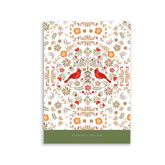 Cardinal Holiday Greeting Card