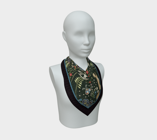 Heritage Garden Silk Scarf